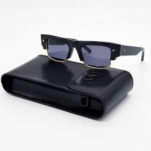 NEW VALENTINO SUNGLASSES VLS-164A BLACK MEN EYEWEAR